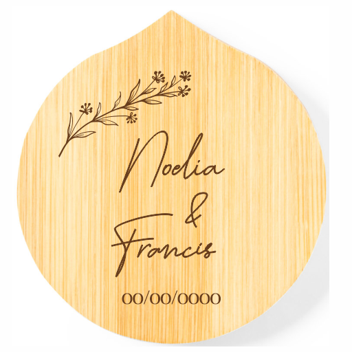 01 Espejo Madera Redondo Con Tapa